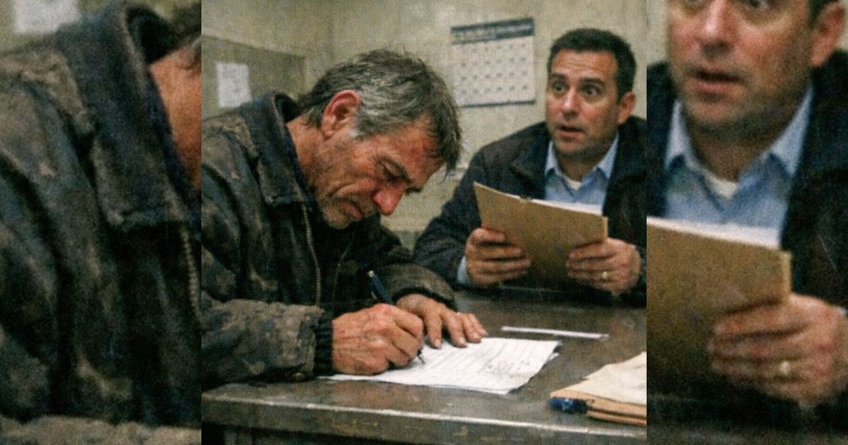 Volvió a la prisión como conserje sin pedir nada… solo para ver a una perra cada mañana