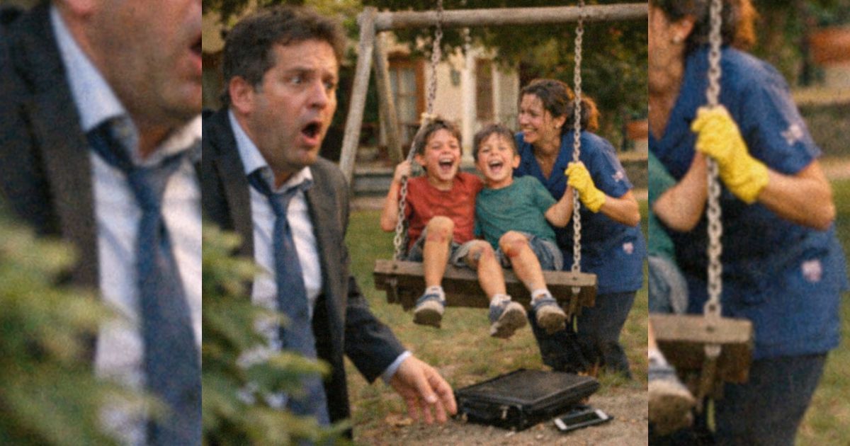 Volvió antes a casa y descubrió la mentira: sus gemelos reían con la empleada, no con su prometida