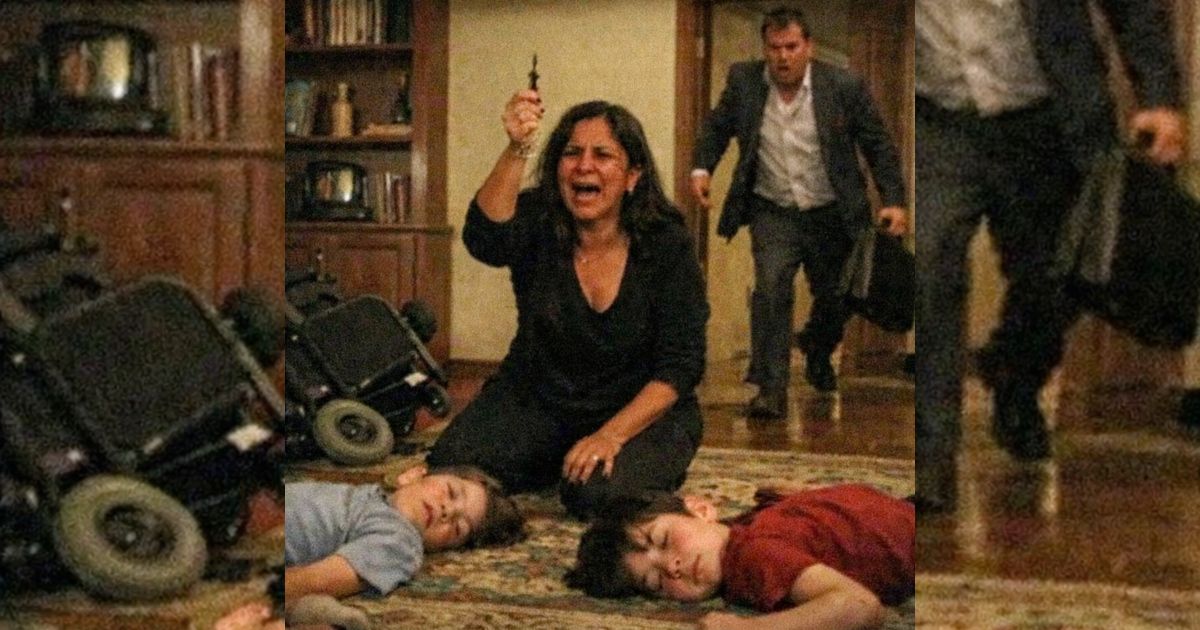 Volvió antes de tiempo y encontró a la niñera arrodillada entre sus hijos… con una “llave” en la mano
